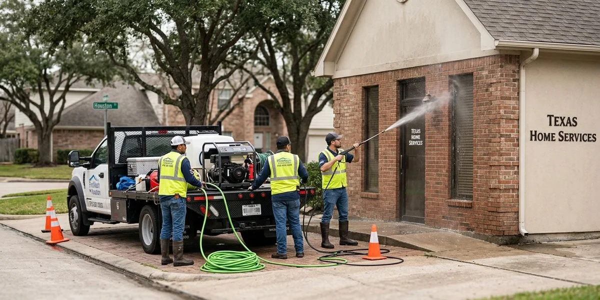 5 Benefits of Regular Commercial Pressure Washing for Houston Businesses