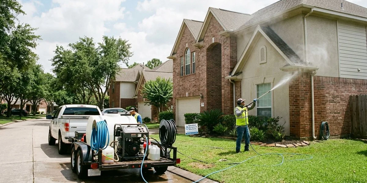 How Often Should You Pressure Wash Your House in Houston?