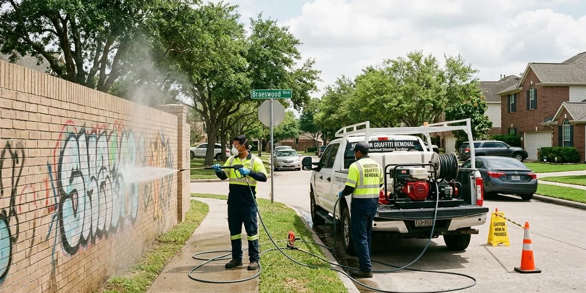 Professional Graffiti Removal Services in Houston